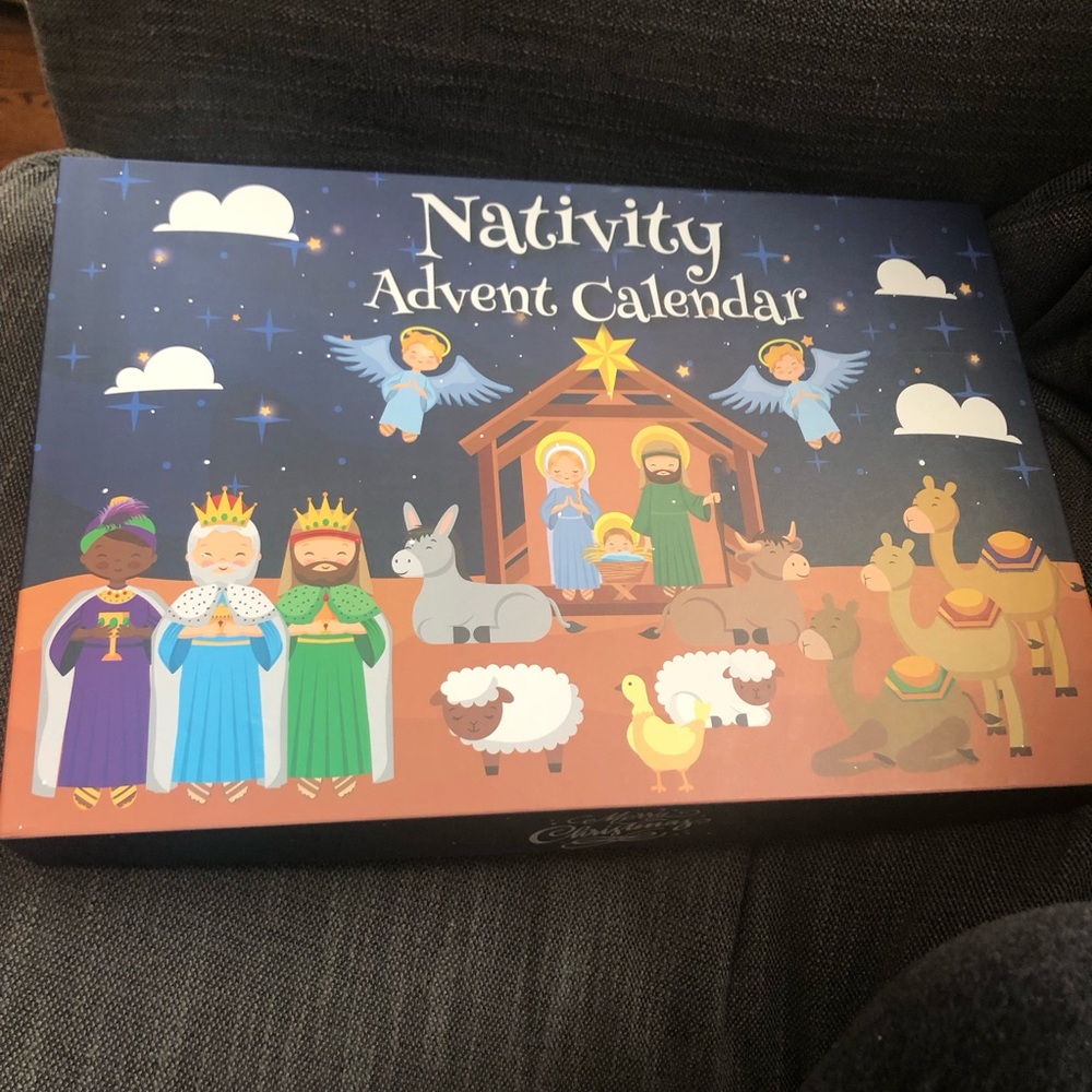 Advent Calendar - Blue and Yellow